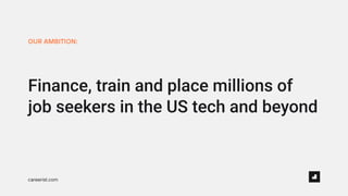 Pitch Deck Teardown: Careerist's $8M Series A deck