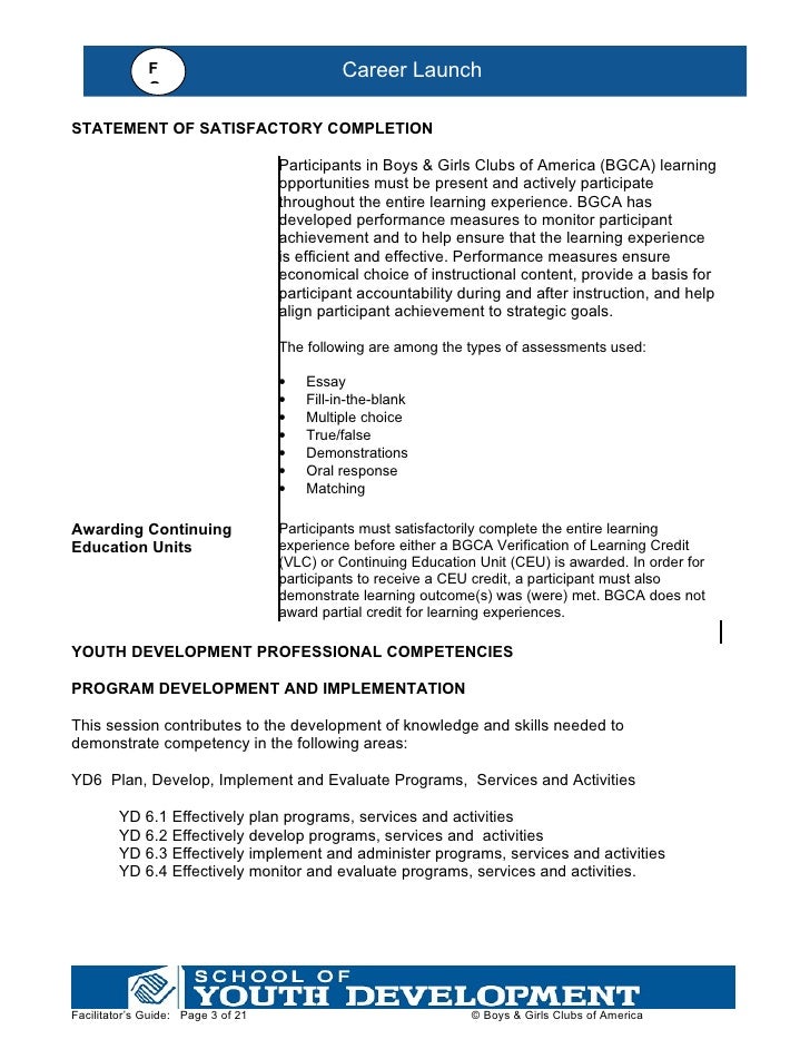 Boys And Girls Club Resume Sample Boys And Girls Club Resume Sample