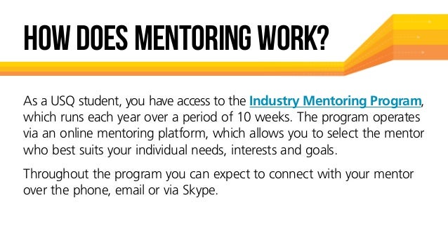 who is your mentor and why