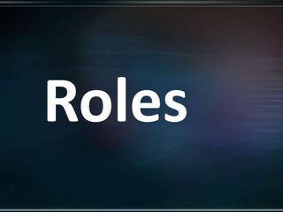 Roles
 