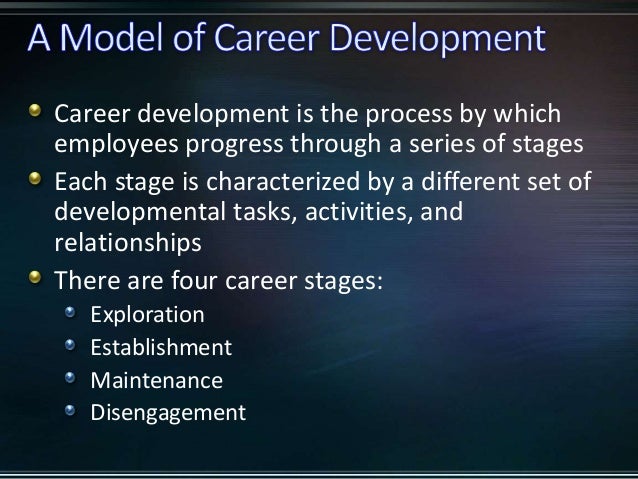 stages of career development process