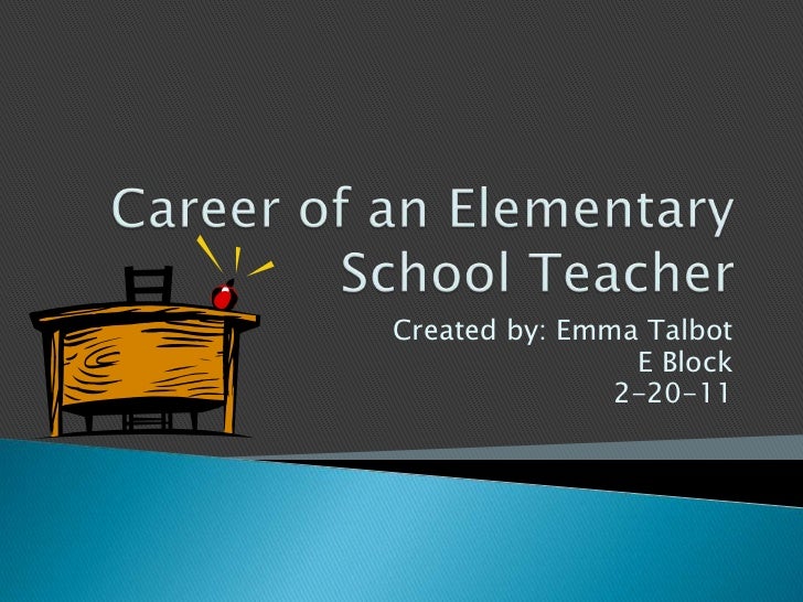 Elementary school teacher powerpoint image
