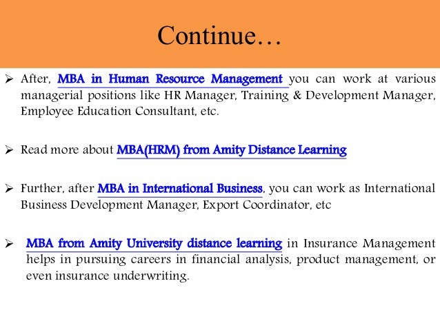 mba careers