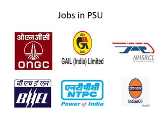 Jobs in PSU
 