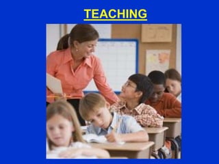 TEACHING
 