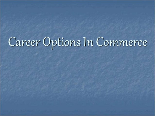 Which is the best career option in commerce