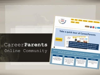 CareerParents
Online Community
 