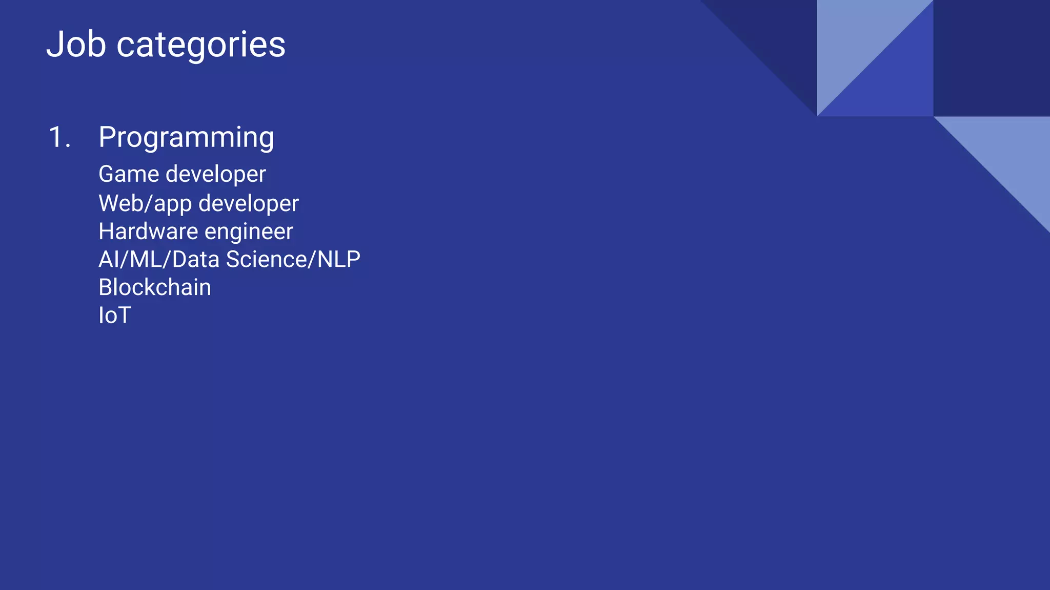 Career path and preparation for computer science field | PDF