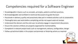 Competent Software Career Paths for IT Graduates | PPTX