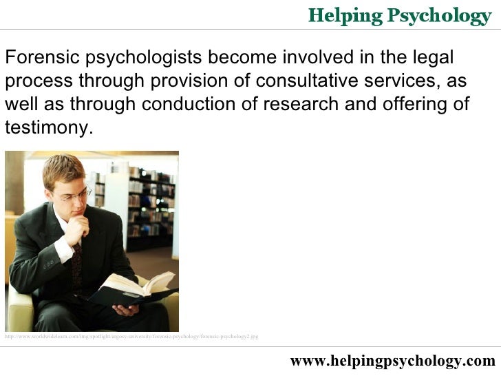 Career Paths In Forensic Psychology