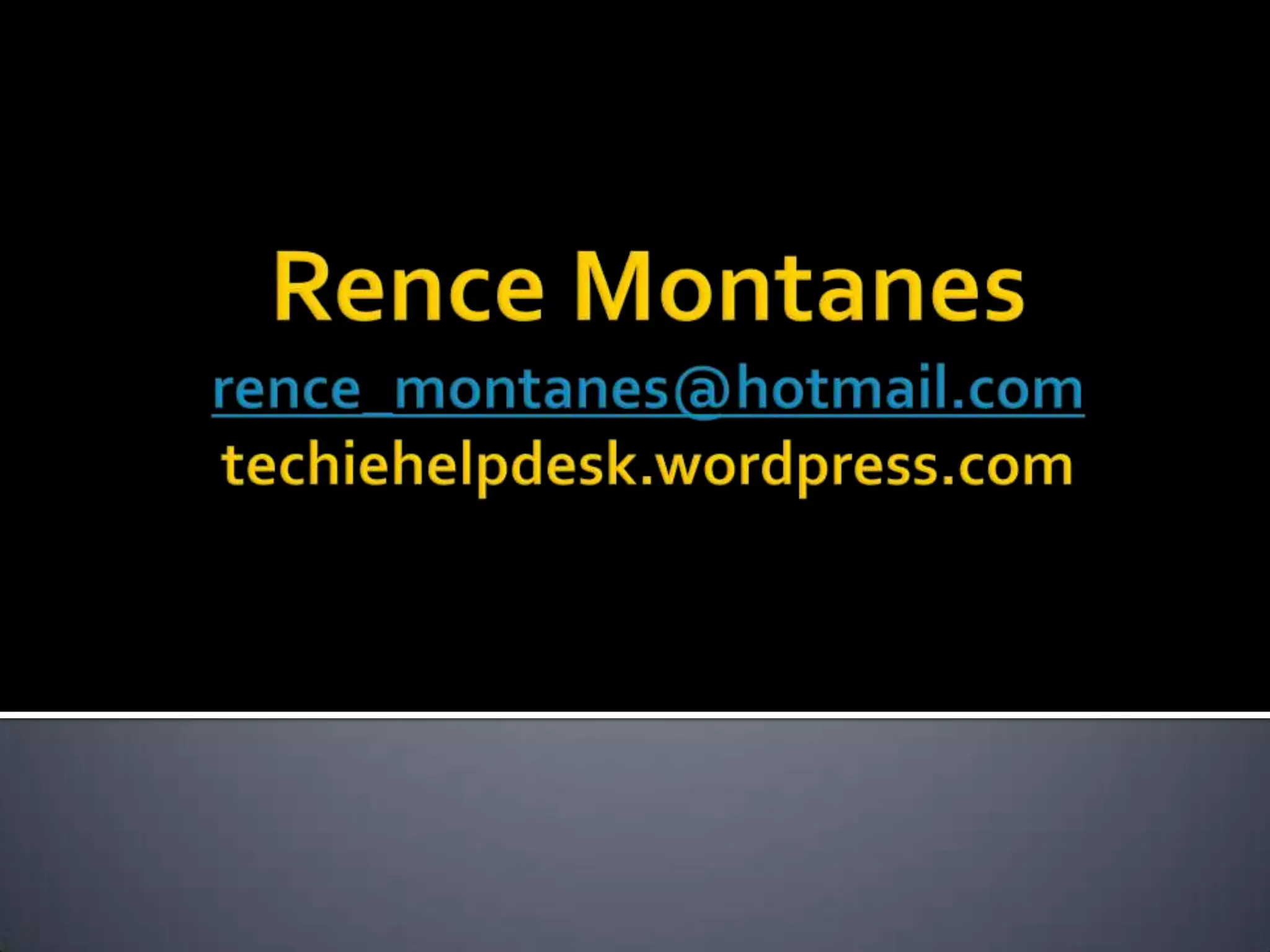 Career paths in information technology