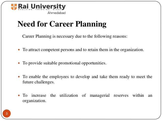 planning a career