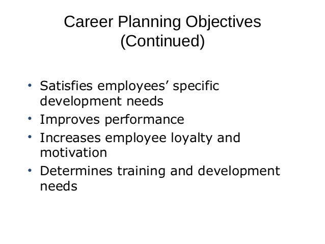 career planning development what is career planning and development