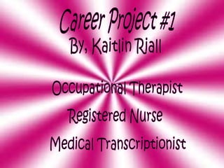 Career Planning Project 1