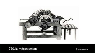 1790, la mécanisation
 
