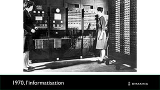 1970, l’informatisation
 
