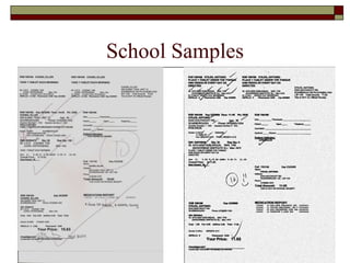 School Samples 