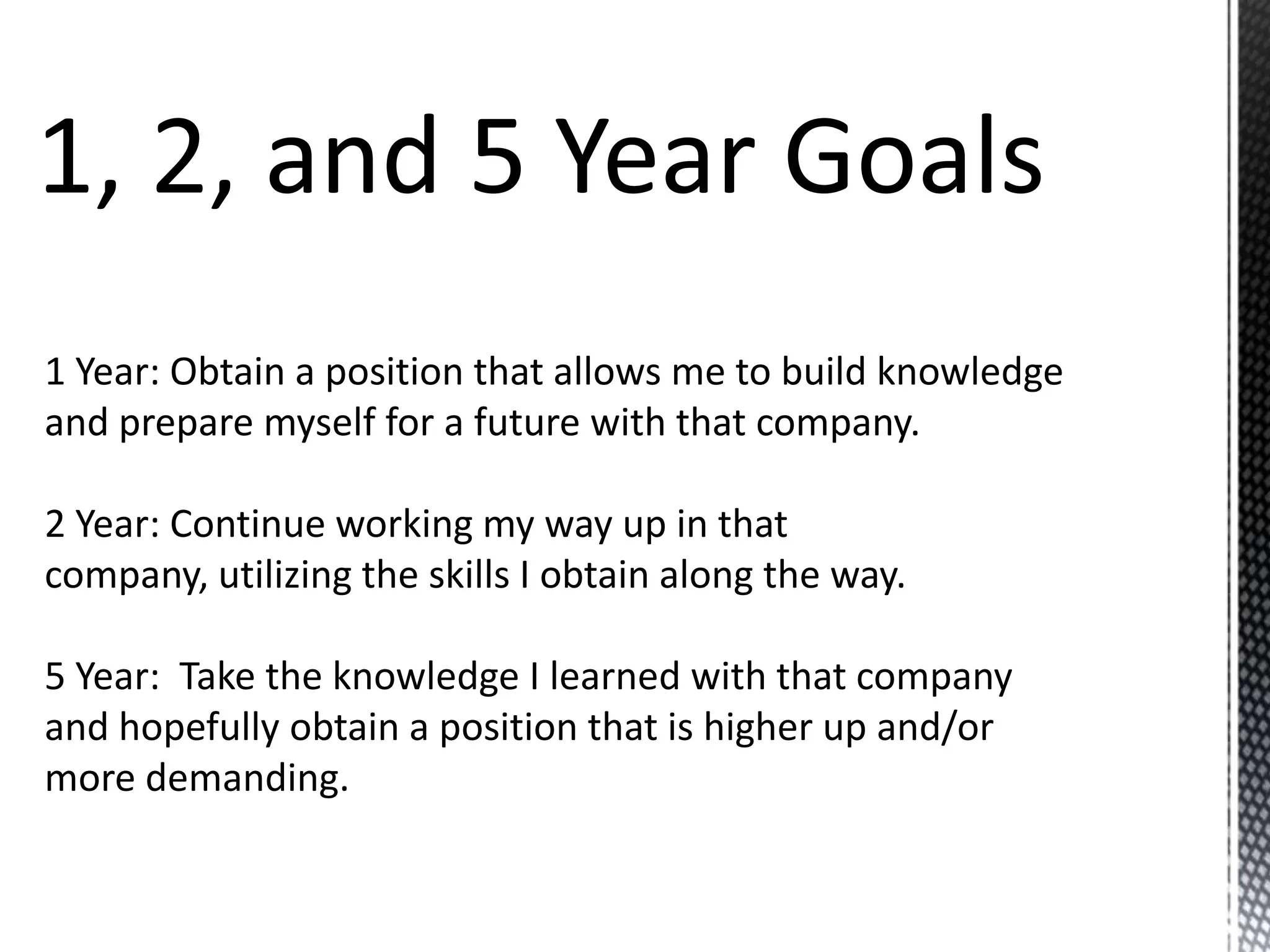 career-portfolio-ppt