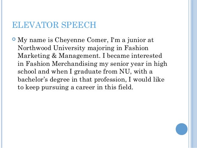Elevator Pitch Sample Graphic Design Elevator Pitch Sample Graphic Design