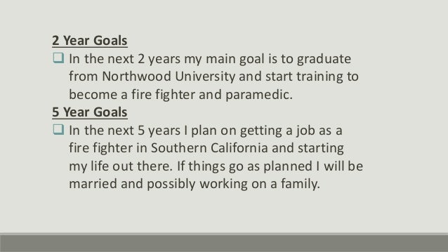 example 5 year resume Career portfolio
