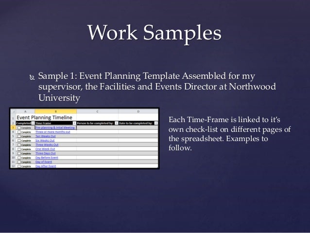 job portfolio template