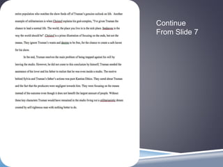 Continue 
From Slide 7 
 