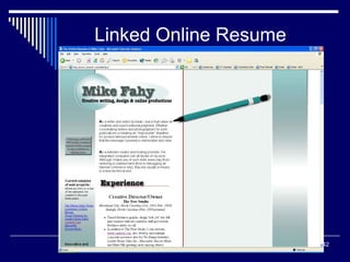 42
Linked Online Resume
 