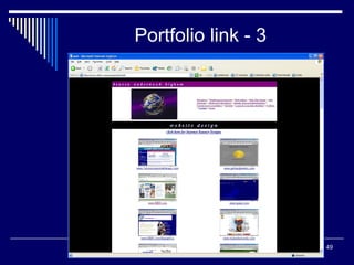 49
Portfolio link - 3
 