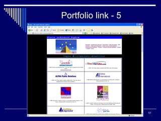 51
Portfolio link - 5
 