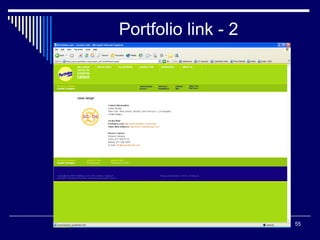 55
Portfolio link - 2
 