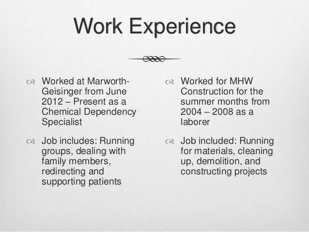 samples of career portfolios