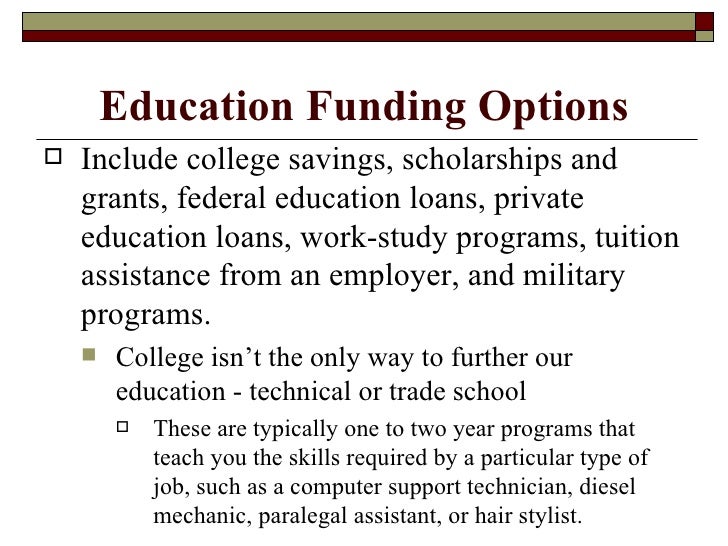 trade school career options