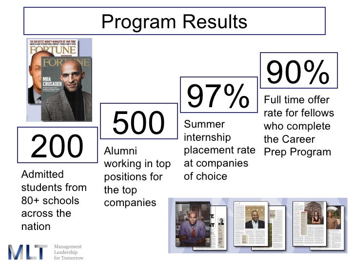 MLT Career Prep Program 2009
