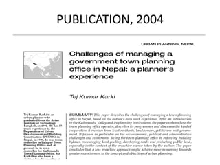 PUBLICATION, 2004