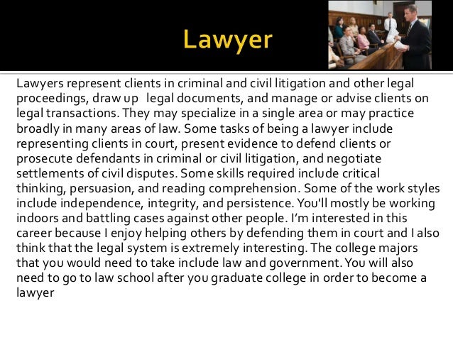 career project powerpoint