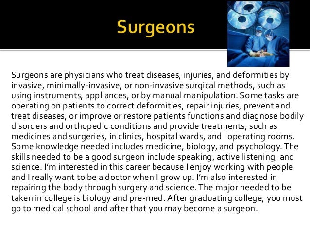 career powerpoint project