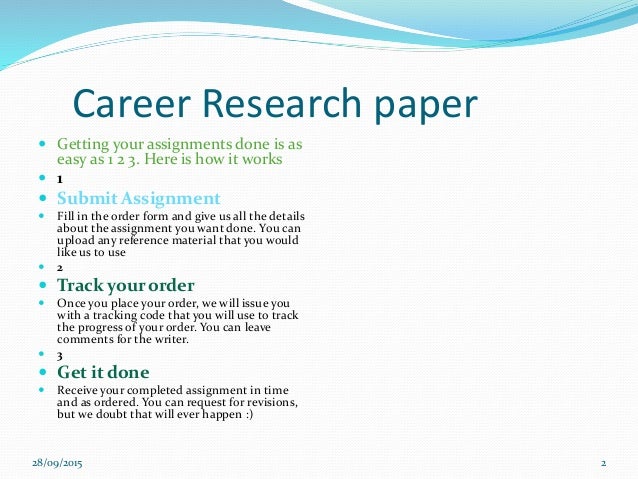 Genetic research paper