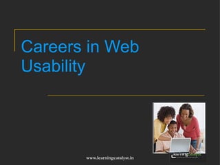 Careers in Web Usability 