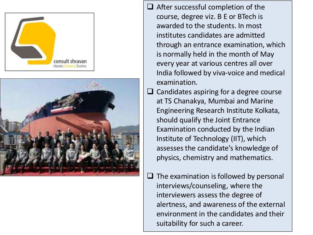 Careers in Marine Engineering