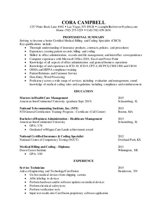 career services resumes