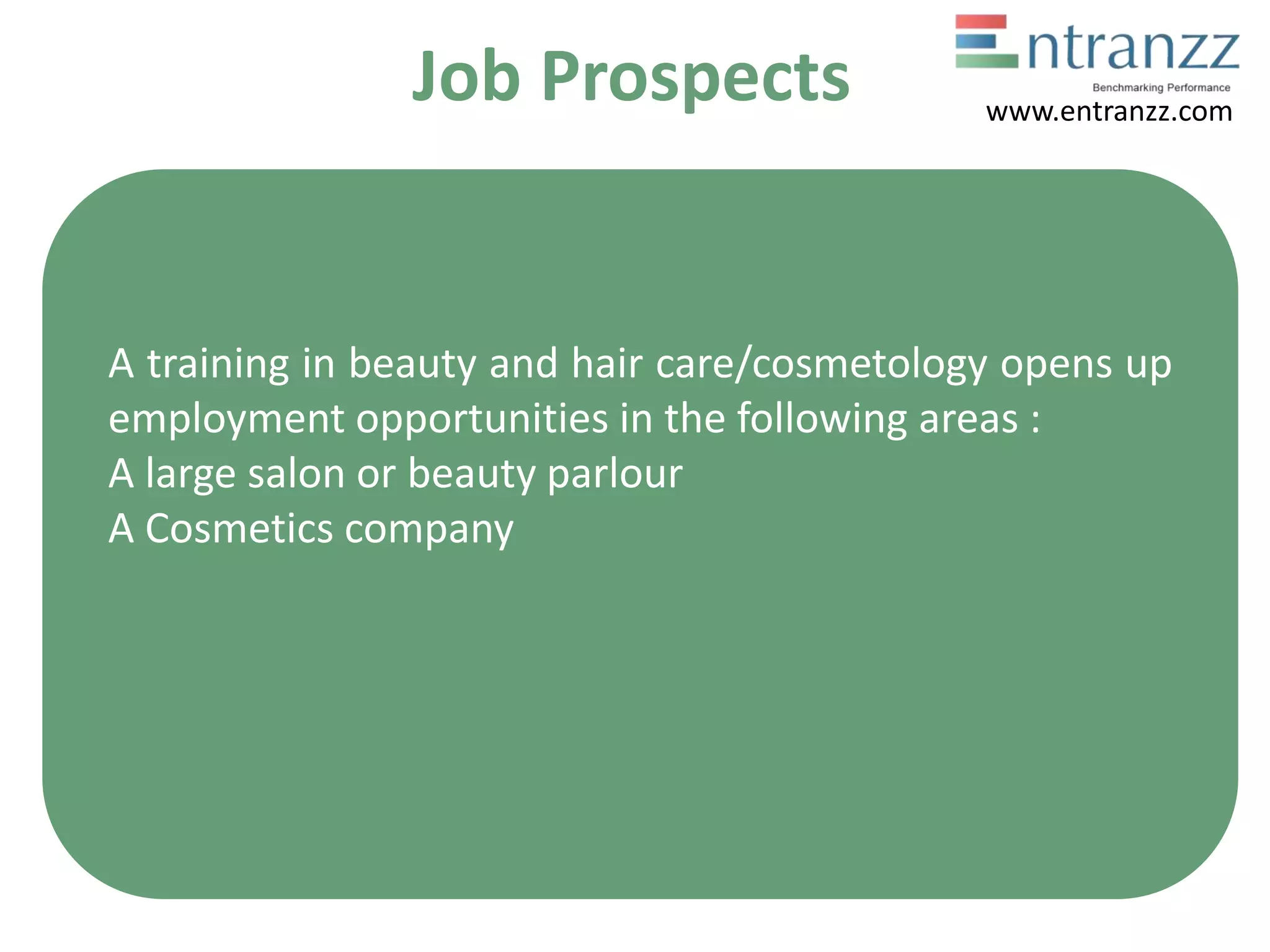 Careers in beauty care | PPTX