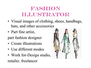 Careers in Fashion Industry | PPT