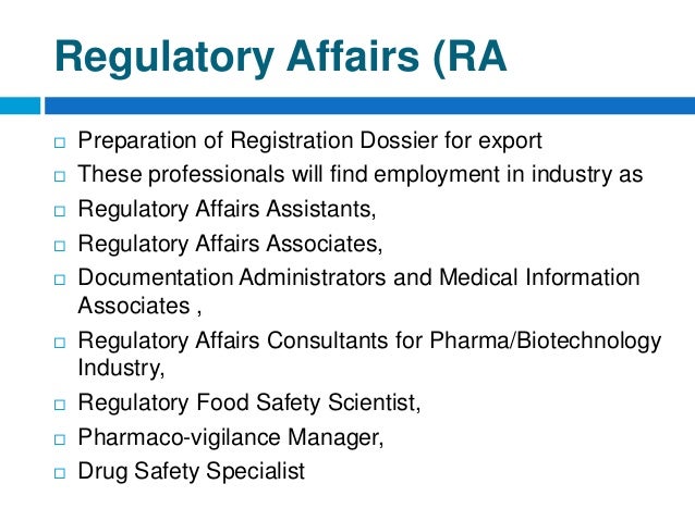 Careers In Pharma Industry