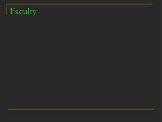 The category as a career choice...   