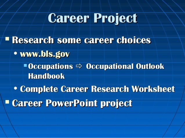 projectcareer powerpoint project 10 career projectcareer