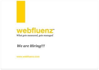 We are Hiring!!! 