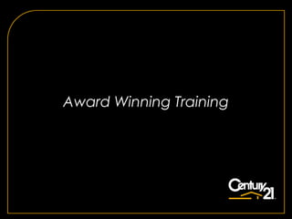 Award Winning Training
 