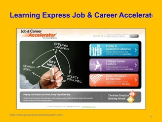 Learning Express Job & Career Accelerator™  http://www.jobandcareeraccelerator.com/ 