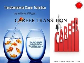 CAREER TRANSITION

ARISE TRAINING & RESEARCH CENTER

 