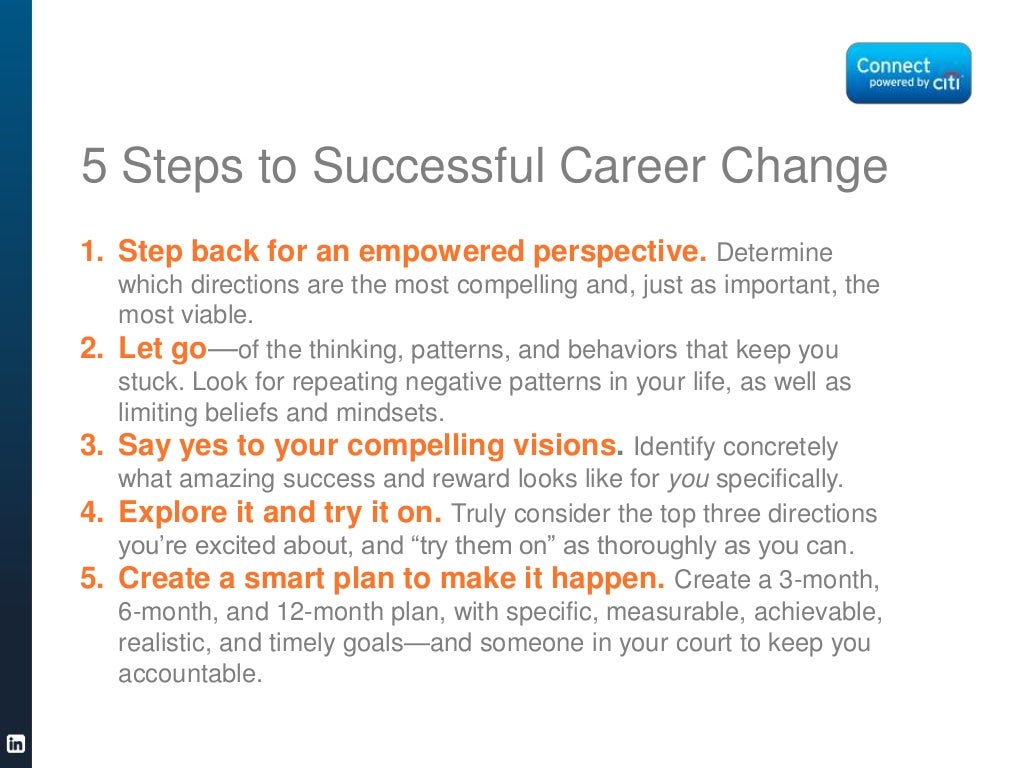 5 Steps to Successful Career